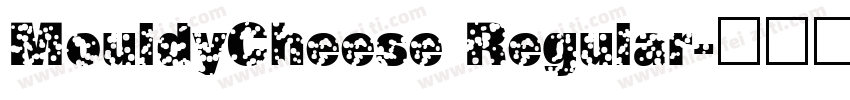 MouldyCheese Regular字体转换